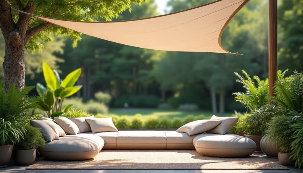 découvrez comment créer facilement un coin d’ombre dans votre jardin sans arbre ni structure fixe grâce à des astuces simples, économiques et pratiques pour profiter de l’été au frais.